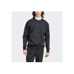 Fleecepullover von adidas Sportswear, in der Farbe Schwarz, aus Elasthan, andere Perspektive, Vorschaubild