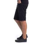 Shorts von Ironnail, in der Farbe Schwarz, aus Baumwolle, andere Perspektive, Vorschaubild