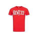 T-Shirt von Benlee Rocky Marciano, in der Farbe Rot, andere Perspektive, Vorschaubild