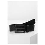 Herren-Gürtel von LLOYD Men’s Belts, in der Farbe Schwarz, aus Leder, andere Perspektive, Vorschaubild