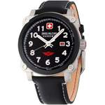 Schweizer Uhr von Swiss Military Hanowa, in der Farbe Schwarz, aus Edelstahl, Vorschaubild