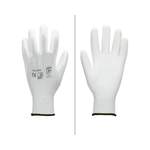 Herren-Handschuh von ECD Germany, in der Farbe Weiss, aus Nylon, andere Perspektive, Vorschaubild