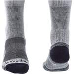 Socke von Bridgedale, in der Farbe Grau, andere Perspektive, Vorschaubild