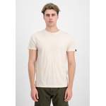 T-Shirt von alpha industries, in der Farbe Weiss, andere Perspektive, Vorschaubild