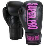 Herren-Handschuh von Super Pro, in der Farbe Schwarz, aus Kunstleder, andere Perspektive, Vorschaubild