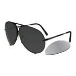 Herren-Sonnenbrille von Porsche Design, in der Farbe Schwarz, andere Perspektive, Vorschaubild
