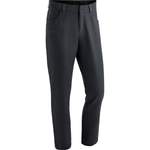 Herren-Sporthosen von maier sports, in der Farbe Schwarz, aus Polyester, Vorschaubild