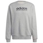 Fleecepullover von Adidas, in der Farbe Grau, aus Baumwolle, Vorschaubild