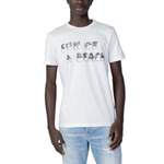 T-Shirt von Antony morato, in der Farbe Weiss, aus Stoff, andere Perspektive, Vorschaubild