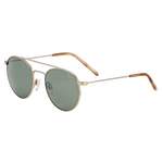 Herren-Sonnenbrille von Jaguar Eyewear, in der Farbe Gold, aus Metall, andere Perspektive, Vorschaubild