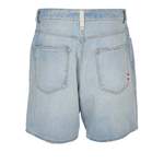 Shorts von Amish, in der Farbe Blau, aus Baumwollstoff, andere Perspektive, Vorschaubild