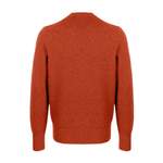 Herren-Pullover von Doppiaa, in der Farbe Orange, andere Perspektive, Vorschaubild