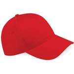 Baseball Cap von Beechfield, in der Farbe Rot, andere Perspektive, Vorschaubild