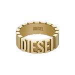 Fingerring von Diesel, in der Farbe Gold, aus Edelstahl, andere Perspektive, Vorschaubild