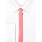 Schmale Krawatte von Ladeheid, in der Farbe Rosa, aus Polyester, andere Perspektive, Vorschaubild