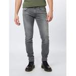 Slim Fit Jeans von Replay, in der Farbe Grau, aus Baumwolle, andere Perspektive, Vorschaubild