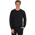 Sweatshirt von Trigema, in der Farbe Schwarz, aus Baumwolle, Vorschaubild
