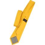 Breite Krawatte von Ladeheid, in der Farbe Gelb, aus Polyester, andere Perspektive, Vorschaubild
