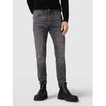 Slim Fit Jeans von Drykorn, in der Farbe Grau, aus Baumwolle, andere Perspektive, Vorschaubild