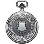Herren-Taschenuhr von Regent, in der Farbe Silber, aus Edelstahl, andere Perspektive, Vorschaubild