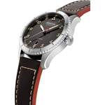 Herren-Automatikuhr von Alpina Watches, in der Farbe Schwarz, aus Edelstahl, andere Perspektive, Vorschaubild