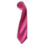 Krawatte von Premier Workwear, in der Farbe Rosa, andere Perspektive, Vorschaubild