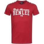 T-Shirt von Benlee Rocky Marciano, in der Farbe Rot, andere Perspektive, Vorschaubild