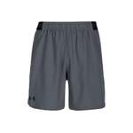 Sportshorts von Under Armour, in der Farbe Grau, aus Polyester, andere Perspektive, Vorschaubild