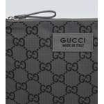 Etui von Gucci, in der Farbe Grau, aus Polyester, andere Perspektive, Vorschaubild