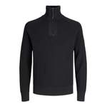 V-Pullover von jack & jones, in der Farbe Schwarz, aus Polyester, Vorschaubild
