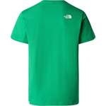 T-Shirt von The North Face, in der Farbe Grün, aus Naturfaser, andere Perspektive, Vorschaubild