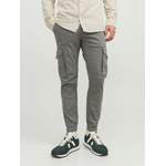 Slim Fit Jeans von jack & jones, in der Farbe Grau, aus Baumwolle, andere Perspektive, Vorschaubild