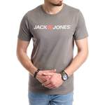 Herrenshirt von jack & jones, in der Farbe Grau, andere Perspektive, Vorschaubild