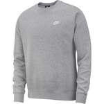 Fleecepullover von Nike, in der Farbe Grau, aus Naturfaser, Vorschaubild