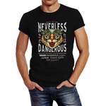 T-Shirt von Neverless, in der Farbe Schwarz, andere Perspektive, Vorschaubild