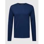 Langarm Shirt von Christian Berg Men, in der Farbe Blau, aus Baumwolle, Vorschaubild
