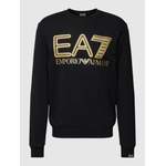 Sweatshirt von EA7 Emporio Armani, in der Farbe Schwarz, aus Baumwolle, Vorschaubild