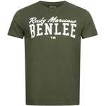 T-Shirt von Benlee Rocky Marciano, in der Farbe Grün, andere Perspektive, Vorschaubild