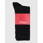Socke von s.Oliver, in der Farbe Schwarz, aus Polyester, andere Perspektive, Vorschaubild