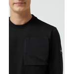 Sweatshirt von CK Calvin Klein, in der Farbe Schwarz, aus Polyester, andere Perspektive, Vorschaubild
