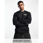 Sweatshirt von EA7, in der Farbe Schwarz, aus Polyester, Vorschaubild