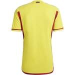 Herren-Trikot von Adidas, in der Farbe Gelb, aus Polyester, andere Perspektive, Vorschaubild