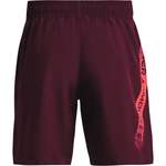 Sportshorts von Under Armour, in der Farbe Lila, aus Polyester, andere Perspektive, Vorschaubild