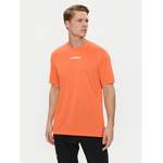 T-Shirt von Adidas, in der Farbe Orange, aus Polyester, Vorschaubild