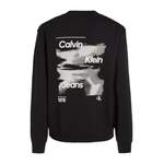 Sweatshirt von Calvin Klein Jeans, in der Farbe Schwarz, aus Baumwolle, andere Perspektive, Vorschaubild