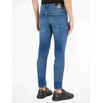 Slim Fit Jeans, in der Farbe Blau, aus Polyester, andere Perspektive, Vorschaubild