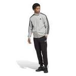 Trainingsanzug von Adidas, in der Farbe Grau, aus Polyester, andere Perspektive, Vorschaubild