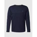Langarm Shirt von Fynch-Hatton, in der Farbe Blau, aus Baumwolle, Vorschaubild