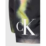 Badehose von Calvin Klein Underwear, in der Farbe Schwarz, aus Polyester, andere Perspektive, Vorschaubild