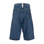 Shorts von Amish, in der Farbe Blau, aus Baumwolle, andere Perspektive, Vorschaubild